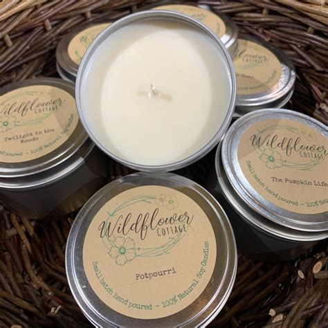 All Natural Soy Candle 8oz Tin