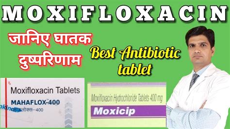 Moxifloxacin Moxifloxacin Tablets Moxiflox Tablet Moxiflox 400 Mg