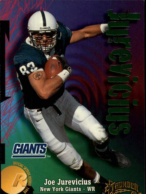 Joe Jurevicius 1998 Skybox Thunder #237 Rookie Card – DJS Pokemon Cards