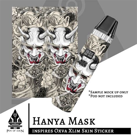 Hanya Mask Oxva Xlim Skin Sticker Sticker Only Device Is Not Included