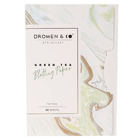 Dromen And Co Green Tea Blotting Paper 20 Gm Jiomart