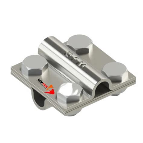 Silver Universal Cross And T Connector For 8 10mm Conductors Stainless