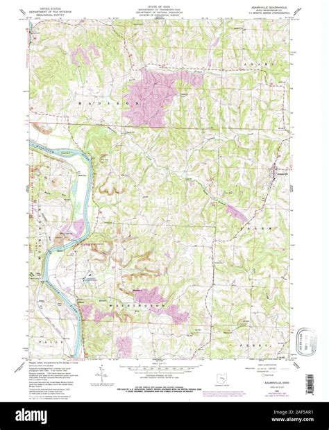 Map Of Adamsville Hi Res Stock Photography And Images Alamy