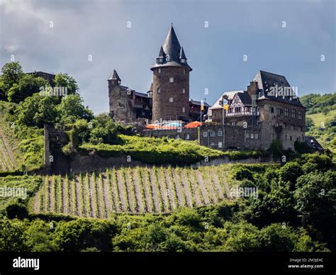 Stahleck Castle On The Rhine Germany Stock Photo Alamy