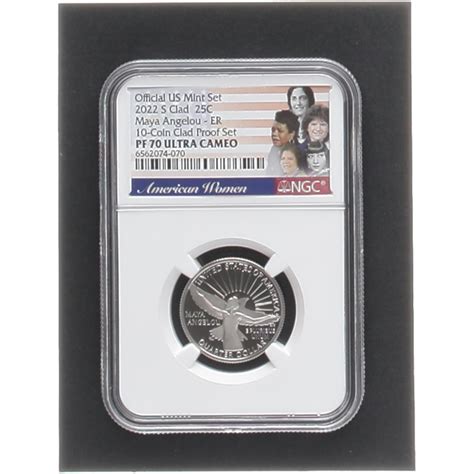 S Maya Angelou Clad Cent Coin Fr Ngc Pf Ultra Cameo