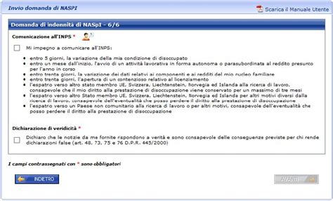 Indennità NASpI come fare la domanda online