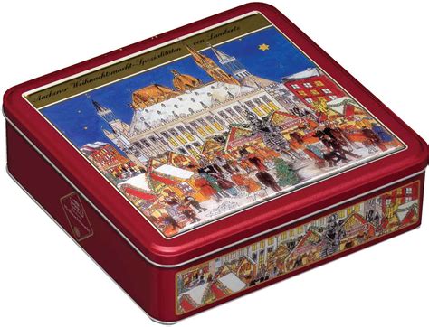 Lambertz "Christmas Market" Premium Cookie and Gingerbread Tin - The ...