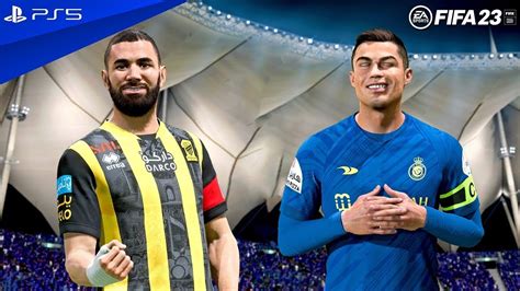 Fifa 23 Al Itihad Vs Al Nassr Roshn Saudi Pro League 2324 Youtube