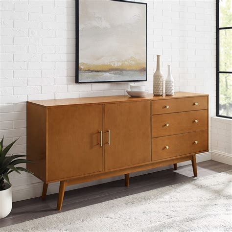 Buy Walker Edison Furniture Company Mid Century Modern Wood Kitchen