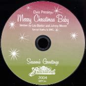 Merry Christmas Baby - Elvis Presley Enterprises Club Presidents CD