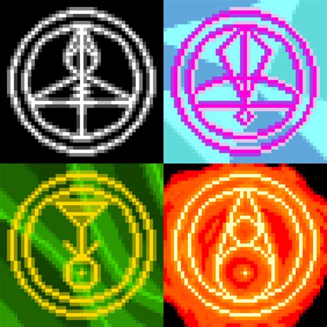 Some pixel art of Luz's first four glyphs. : r/TheOwlHouse