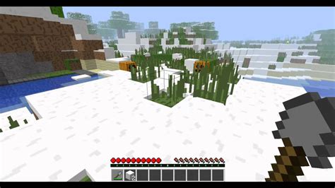 Minecraft Schneemann Bauen YouTube