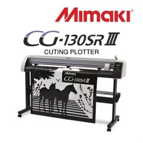 Mimaki CG 130 SR III Cutting Plotter 100 Cm S At 260000 In