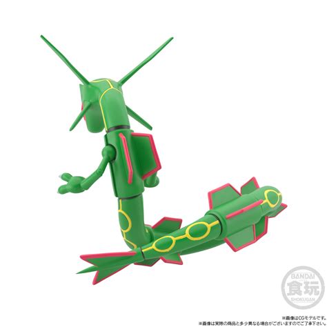 POKEMON SCALE WORLD HOENN RAYQUAZA W O GUM 寶可夢 Pokémon 公仔玩具郵購