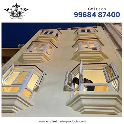 NCL VEKA White UPVC BAY WINDOWS 5 22 MM At Rs 650 Sq Ft In Faridabad