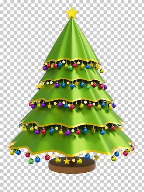 Premium Psd Christmas Tree Isolated