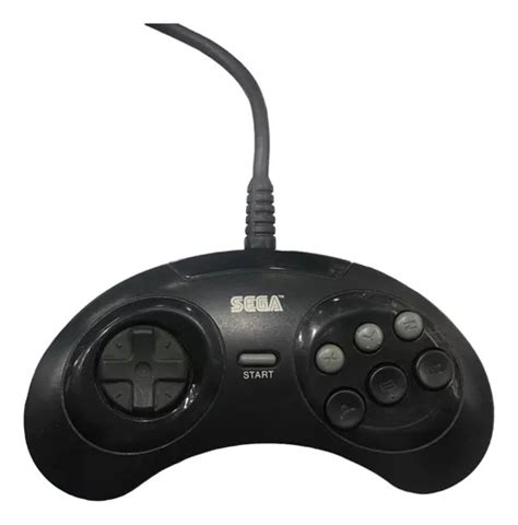 Controle De Mega Drive Original Es Tec Toy Frete Gr Tis