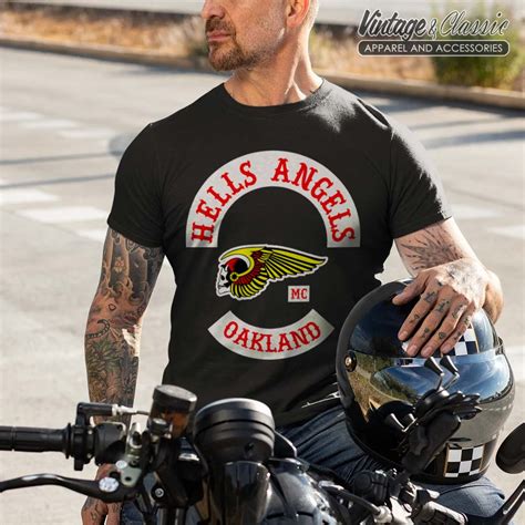 Hells Angels Mc Oakland Shirt Vintagenclassic Tee