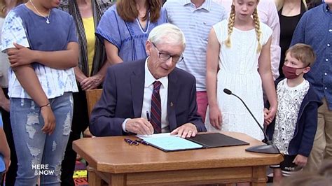 Evers Signs 2021 23 Budget Applies 50 Partial Vetoes