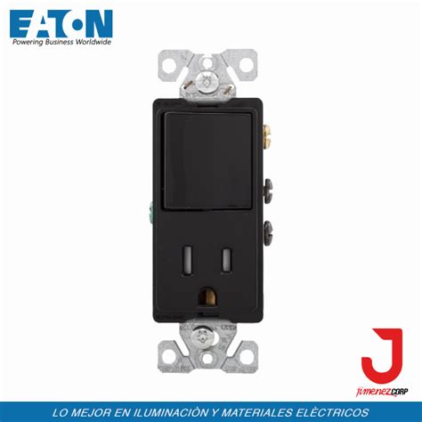 Eaton Decorator Interruptor Toma Jimenez Corp