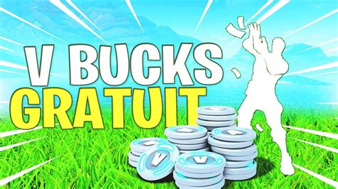 ASTUCE AVOIR DES V BUCKS GRATUITEMENT SUR FORTNITE BATTLE ROYALE