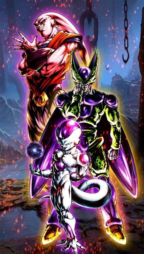 Majim Boo Cell Freeza Dragon Ball Painting Dragon Ball Super Manga