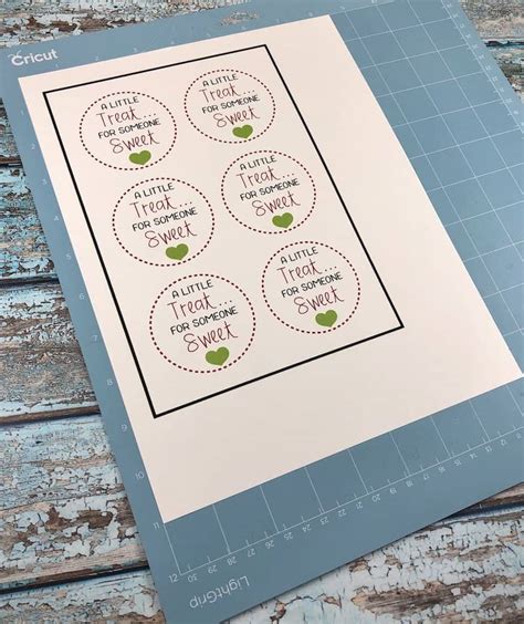 Print And Cut Labels Cricut