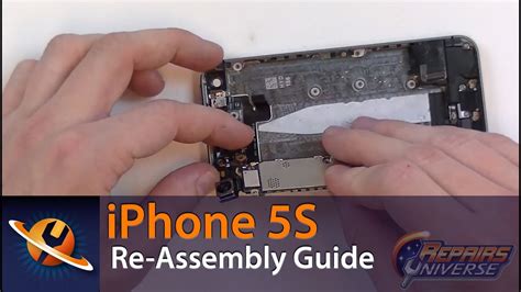 Iphone 5s Full Reassembly Repair Guide Youtube