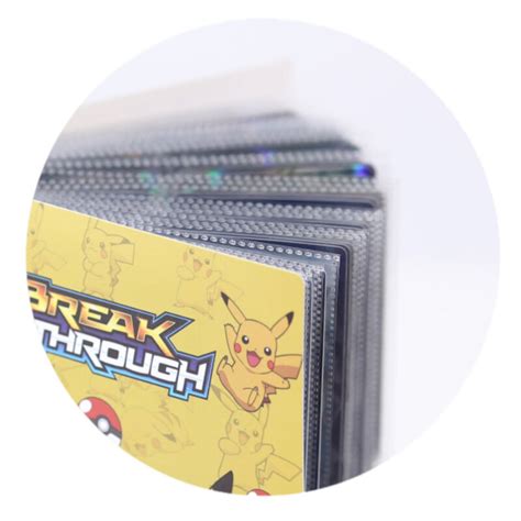 Livre de jeu Pokemon 4 poches 240 cartes Album Pikachu présentoir