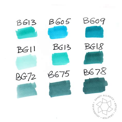 Decoding The Copic Numbering System Bgs Sandy Allnock