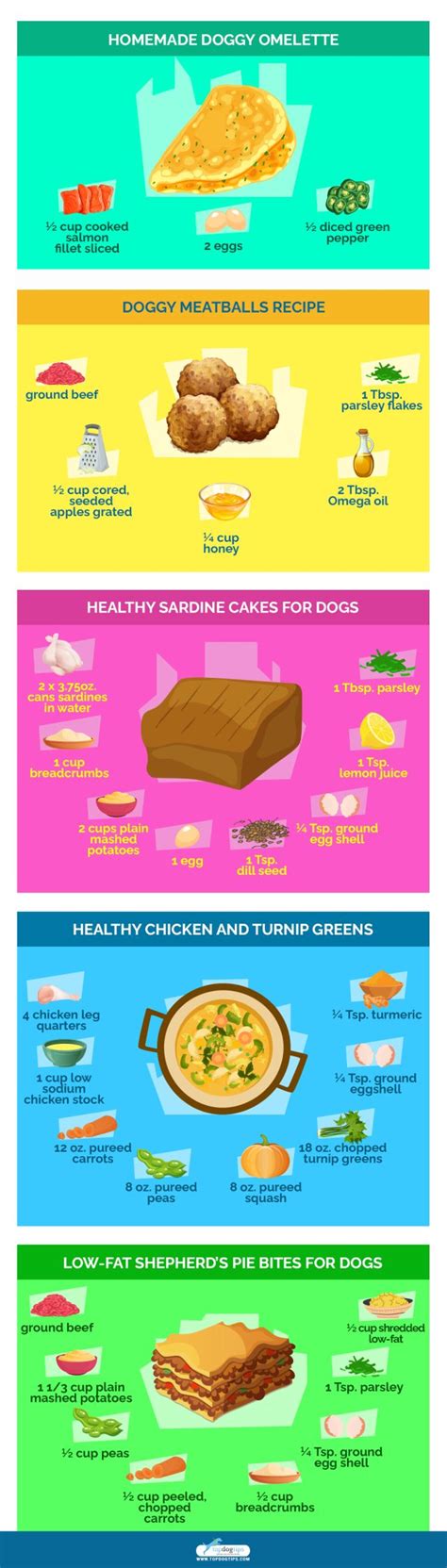 20 Most Healthy Homemade Dog Food Recipes Your Dogs Will Love