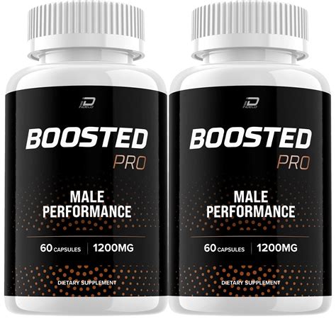 (2 Pack) Boosted Pro for Men Capsules, Boosted Pro Pills, Boosted Pro Advanced Formula, Boosted ...