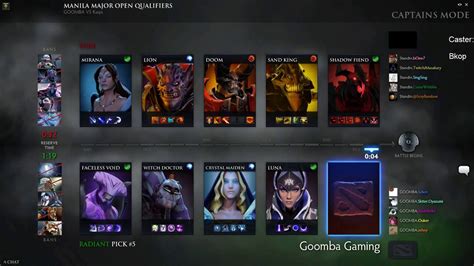 Manila Major Open Qualifiers Goomba Gaming V Kaipi YouTube