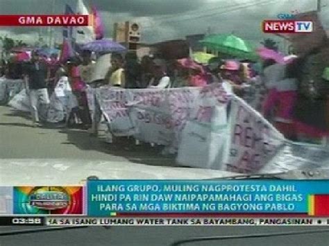 Bp Ilang Grupo Nagprotesta Sa Tanggapan Ng Dswd Sa Davao City Youtube