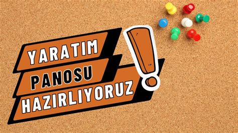 YARATIM PANOSU HAZIRLIYORUZ YouTube