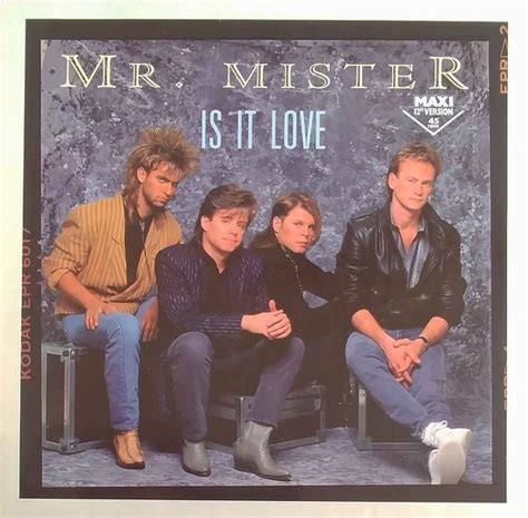 Mr Mister Is It Love 12″ Maxi Akerrecords Nl