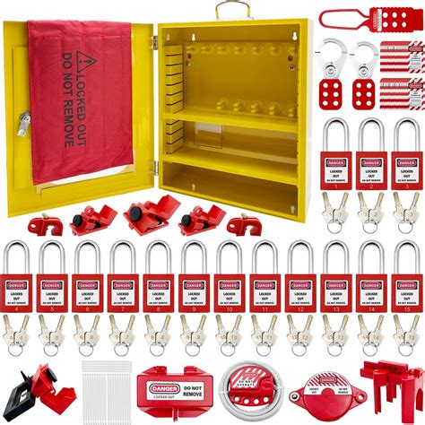 Safby Lockout Tagout Station Iron Kit Lockslock Out Tag Out Loto Hasps