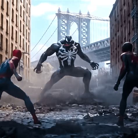 Spider-Man 2 PS5: First Footage of Venom Vs. Peter & Miles Released