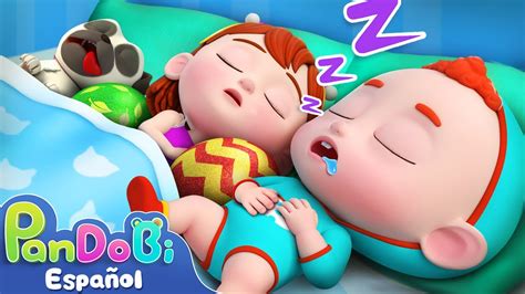 🔟diez En La Cama🛏 Ten In The Bed Canciones Infantiles Super Pandobi En Español Youtube