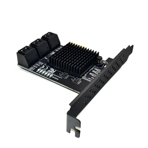 Marvell Se Chip Ports Sata To Pcie Expansion Card Pci