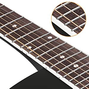 Vangoa Electric Acoustic Guitar 41 Inches 4 Band EQ Cutaway Full Size