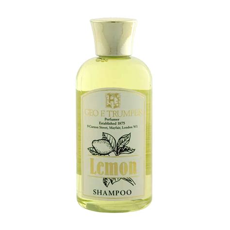 Lemon Shampoo Luxury Mens Shaving Products Mens Grooming Geo F Trumper