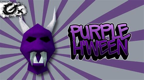 Purple Halloween Mask 2022 Halloween Event Details Runescape 3