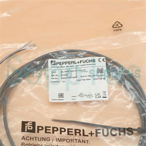 New 1PC For Pepperl Fuchs ML100 8 1000 RT 103 115 210543 Sensor Free