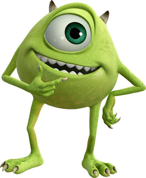 Download Mike Wazowski Smiling Pose