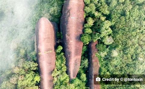 Legenda Tiga Batu Paus Batu Yang Berusia 75 Juta Tahun Di Thailand