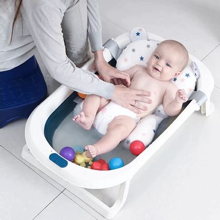 Jual Bak Mandi Bayi Lipat Foldable Silicone Bathtub Folding Baby