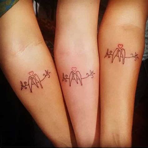 Ideas de Tatuajes para Hermanas Delicados Pequeños y Originales