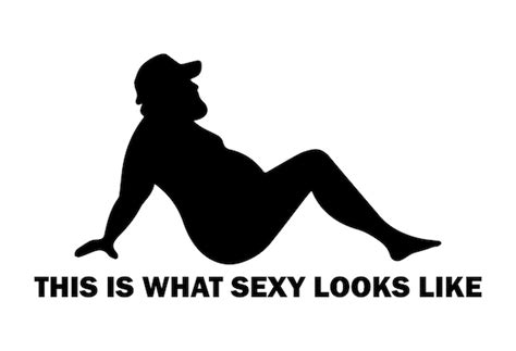 Dad Bod Decal Trucker Stickers This Is What Sexy Looks Like Etsy