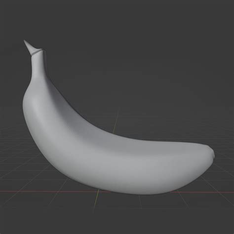 D Model Ripe Yellow Green Banana Fruit Vr Ar Low Poly Cgtrader